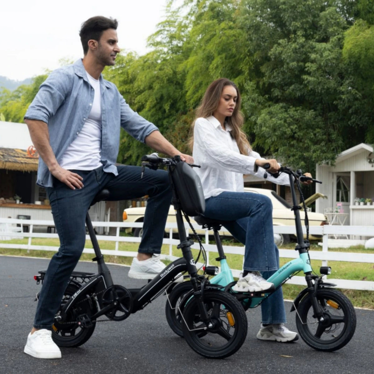 Bodywel T16pro Folding Electric Bike With Dual Disc Brakes