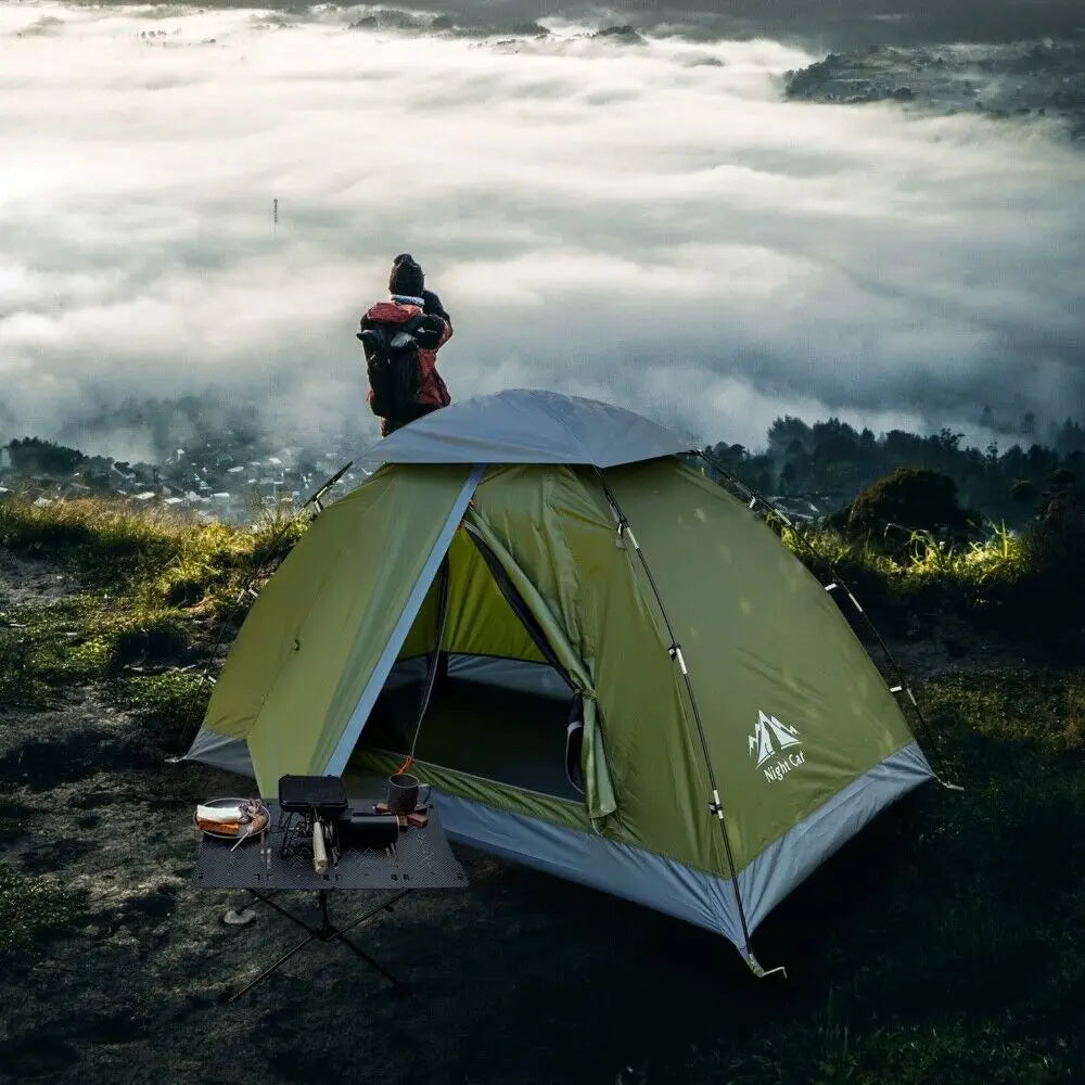 Night Cat Single Layer Backpacking And Camping Tent
