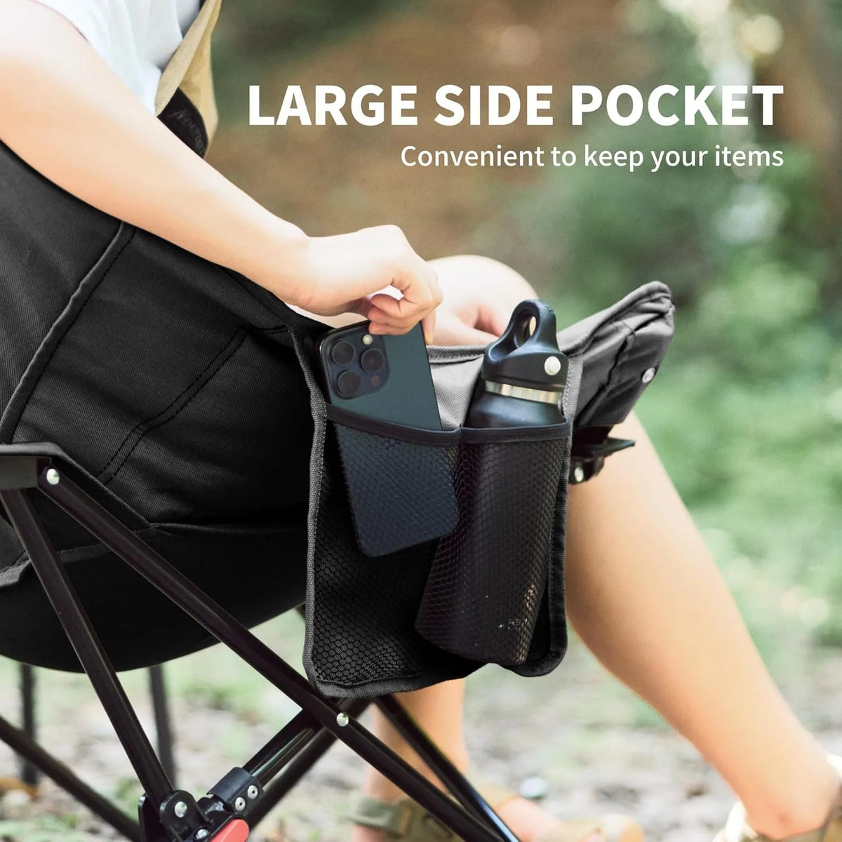 Naturehike Outdoor Folding High Back Camping Chair