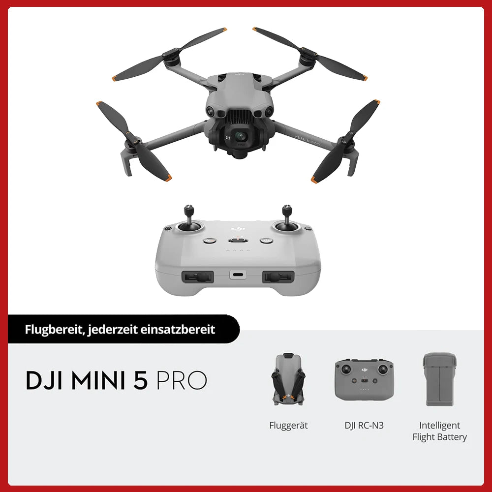 DJI Mini 5 Pro With 4K Camera And Tracking System