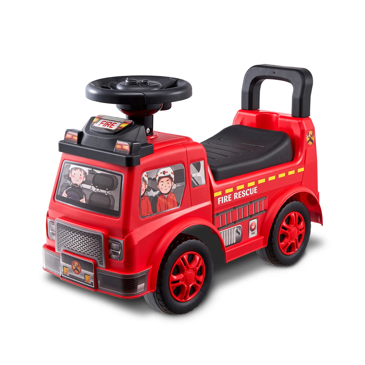 Succebuy Toddler Ride On Push Car Featuring Music Steering Wheel