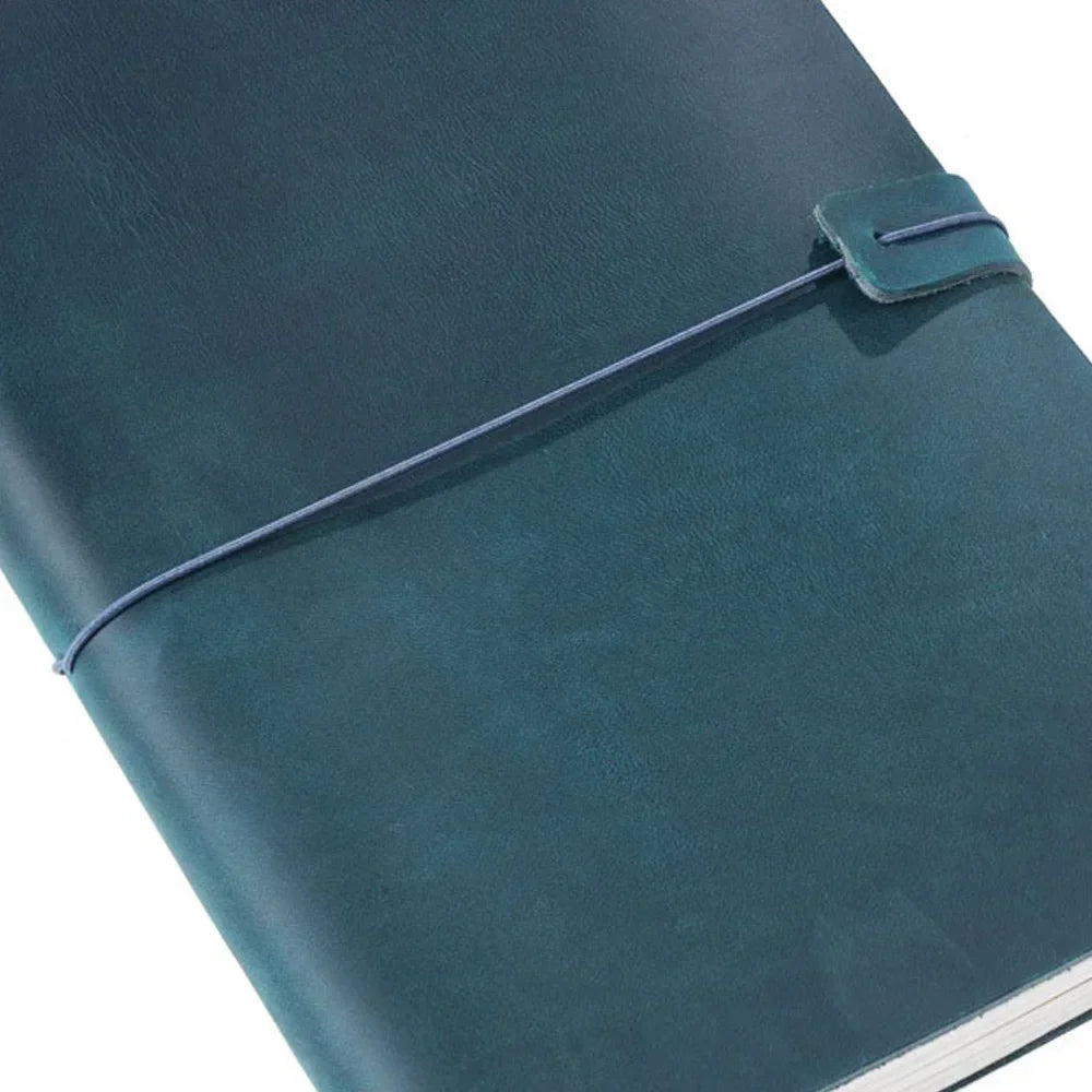 Handmade Vintage Genuine Leather Travel Notebook Cover For Diaries