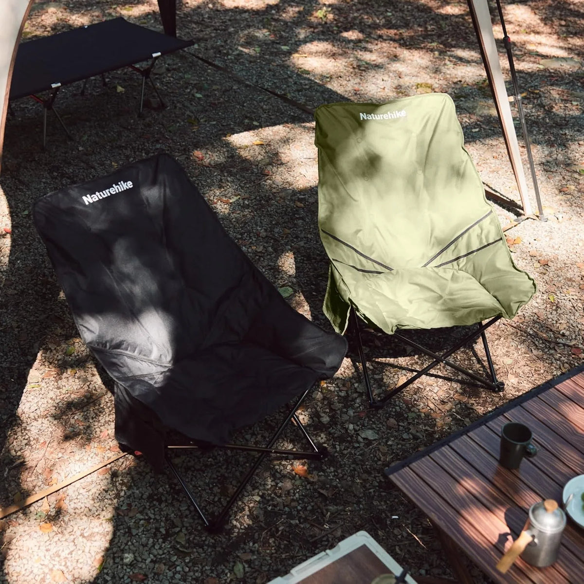 Naturehike Outdoor Folding High Back Camping Chair