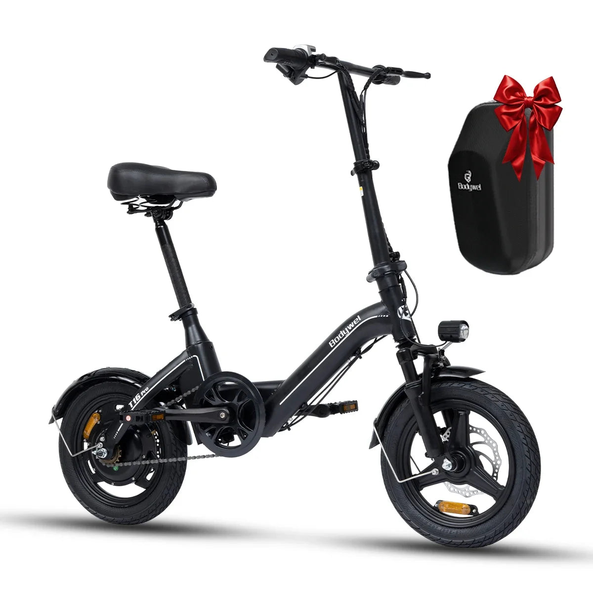 Bodywel T16pro Folding Electric Bike With Dual Disc Brakes