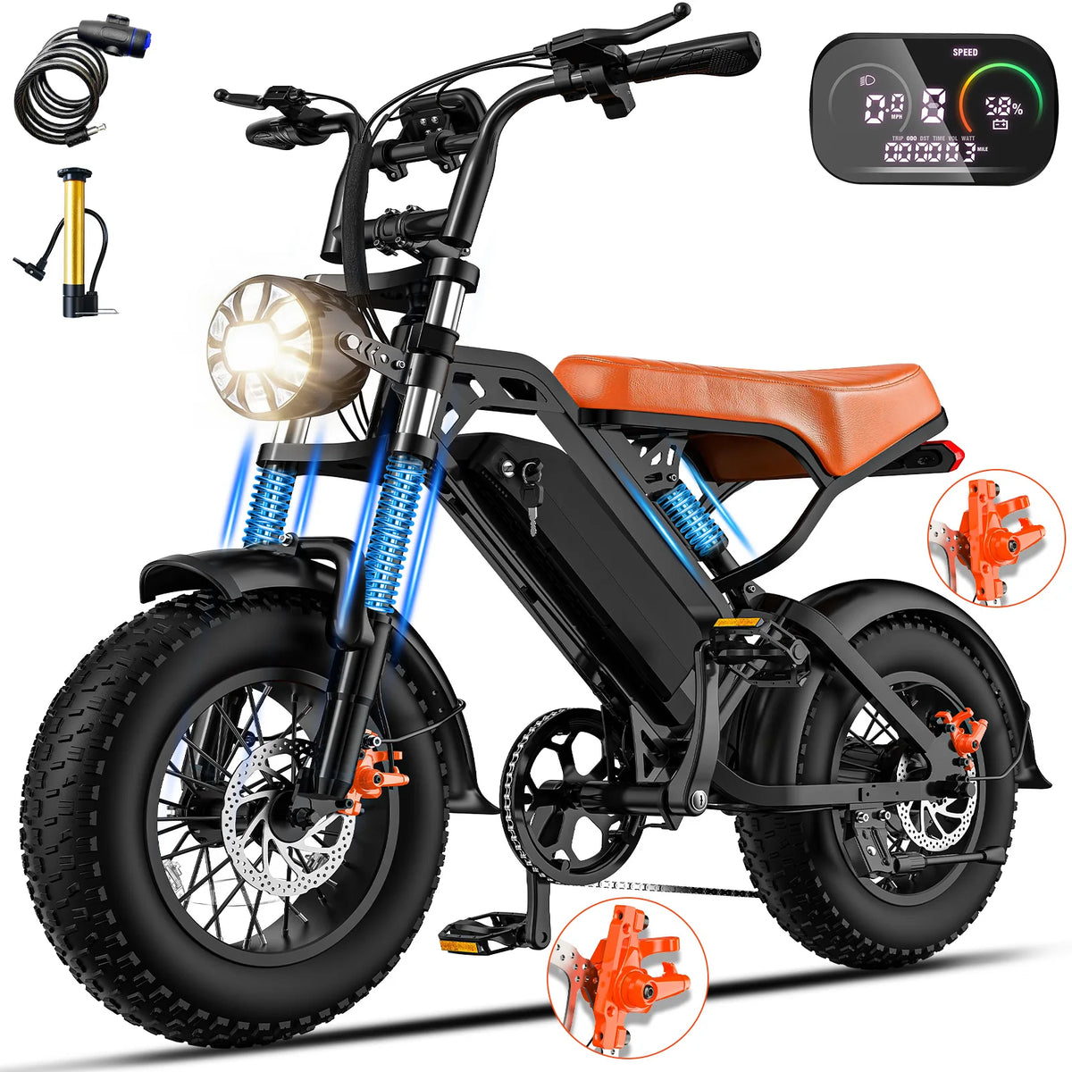 FURIDER 1200W Electric Dirt Bike With Removable Battery
