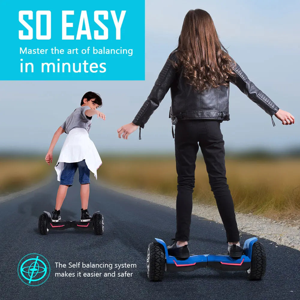 Premium Off Road Self Balancing Electric Scooter With Led Speaker