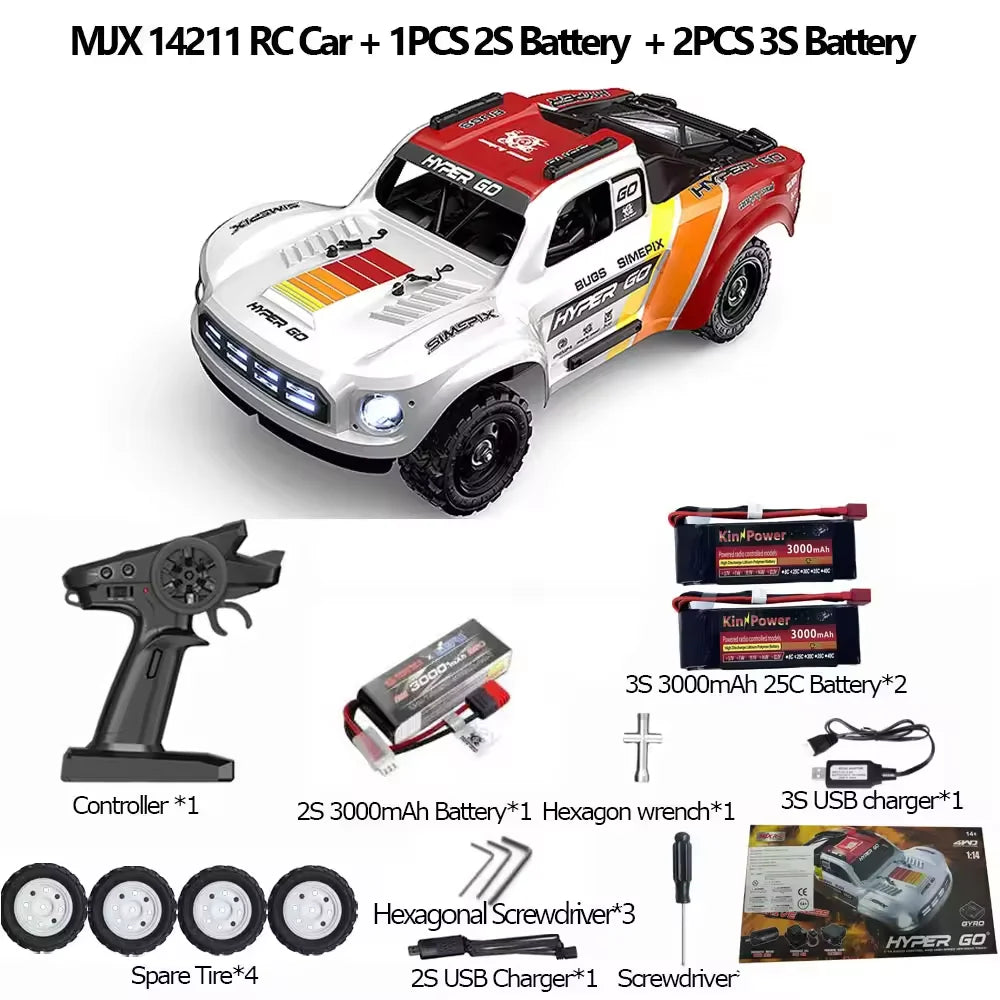 MJX Hyper Go Brushless 4WD Remote Control Racing Truck