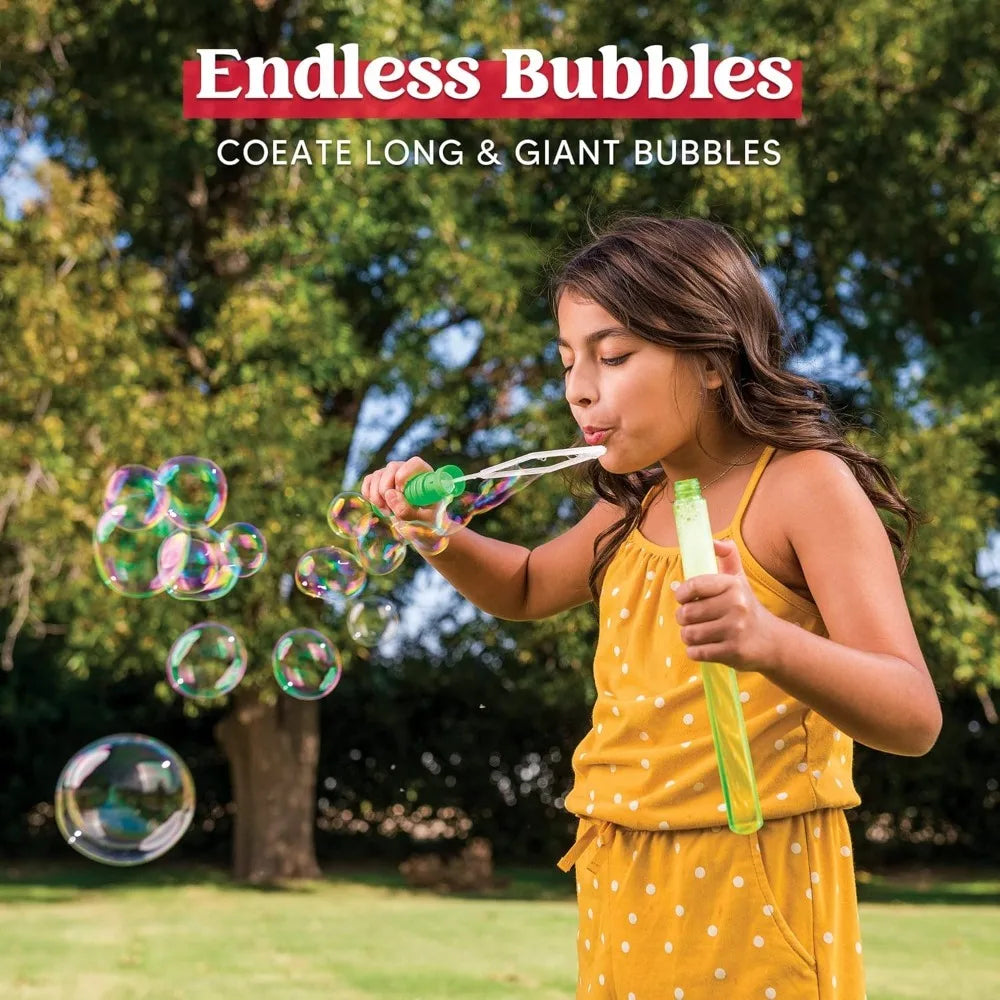 Joyfy Bubble Wands Bulk Set For Kids Outdoor Play Fun