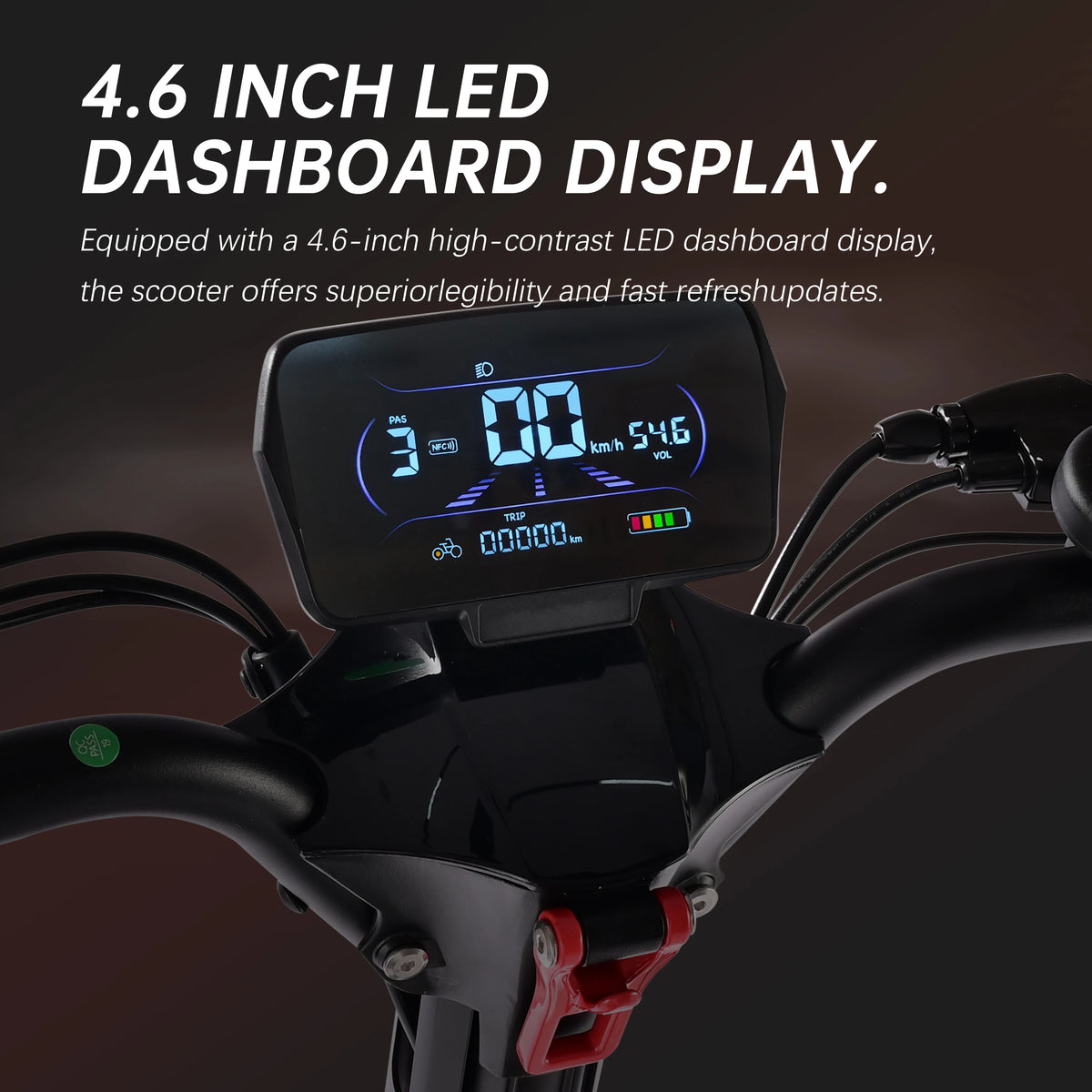 ZWHEEL GT1 Lite Dual Motor Electric Scooter Off Road Tires