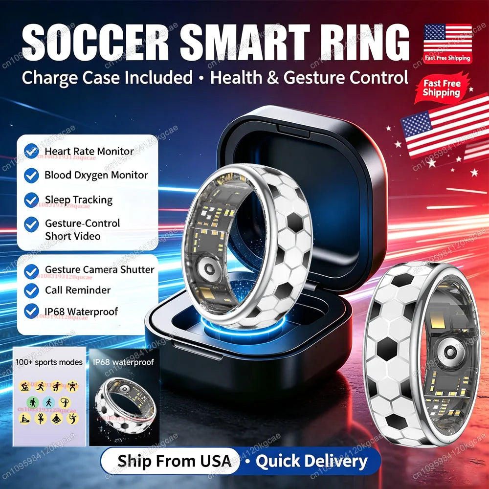 Ola Esporte Smart Ring Health Monitor With Gesture Control