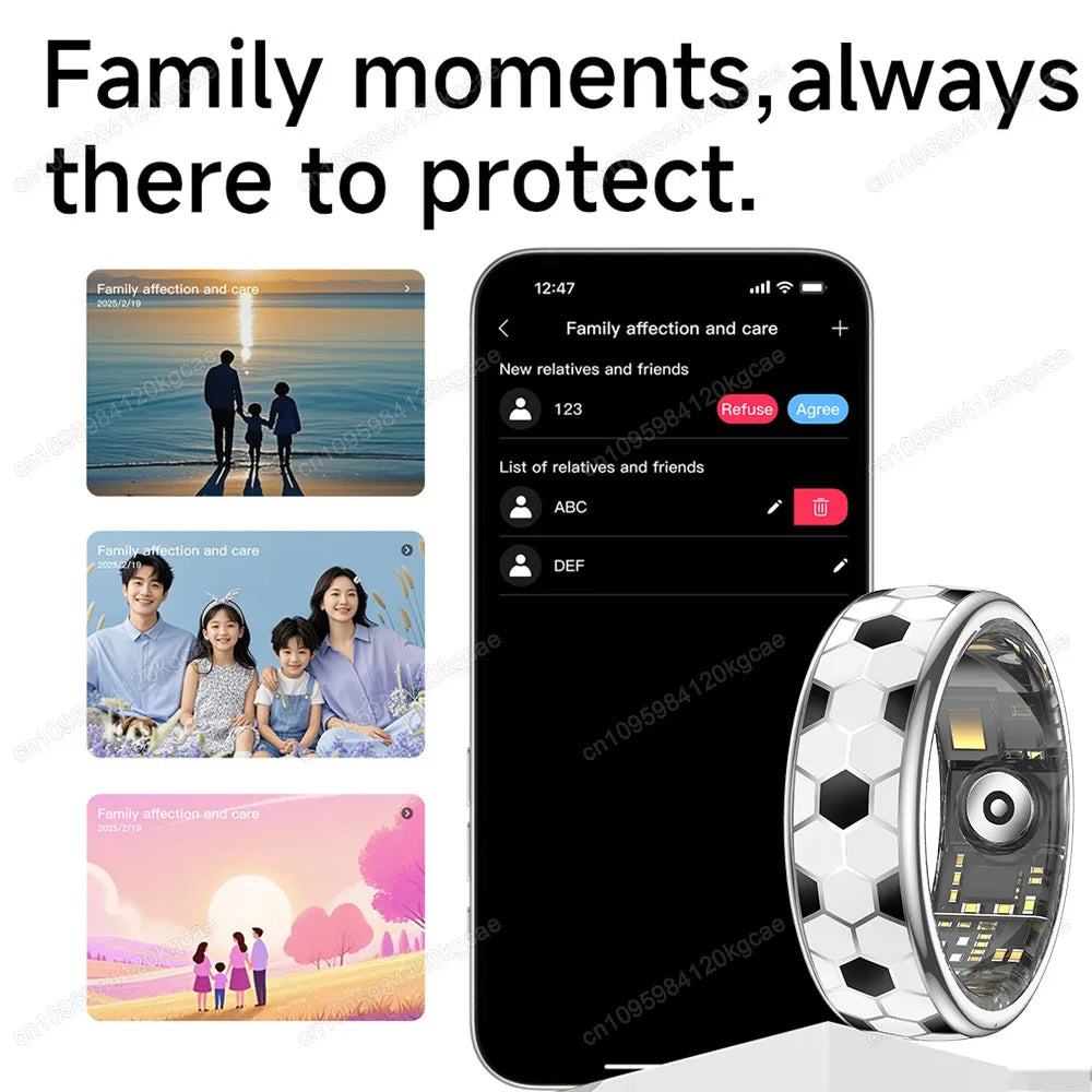 Ola Esporte Smart Ring Health Monitor With Gesture Control