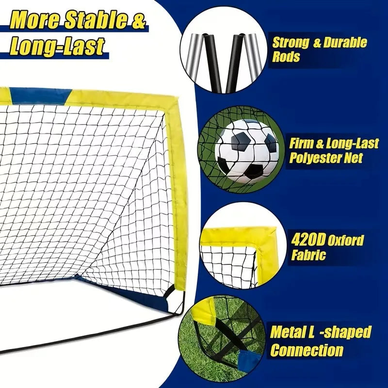Premium Portable Soccer Goals For Backyard And Indoor Play