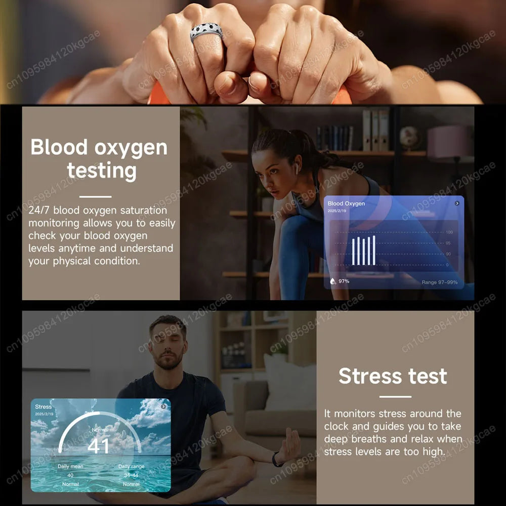 Ola Esporte Smart Ring Health Monitor With Gesture Control