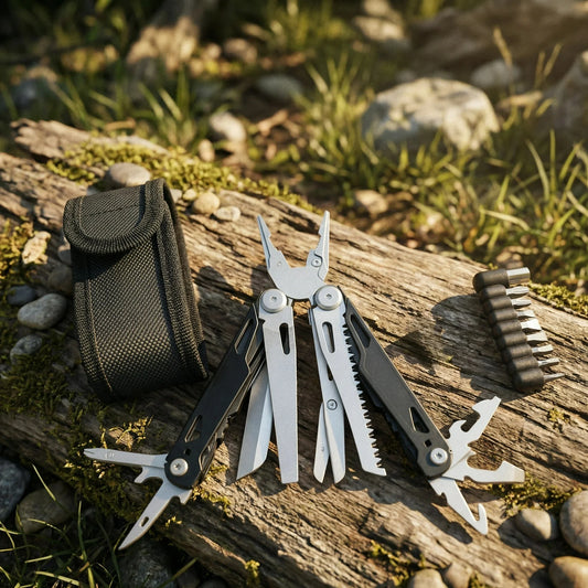 27 In 1 Multitool Pliers Stainless Steel Survival Tool