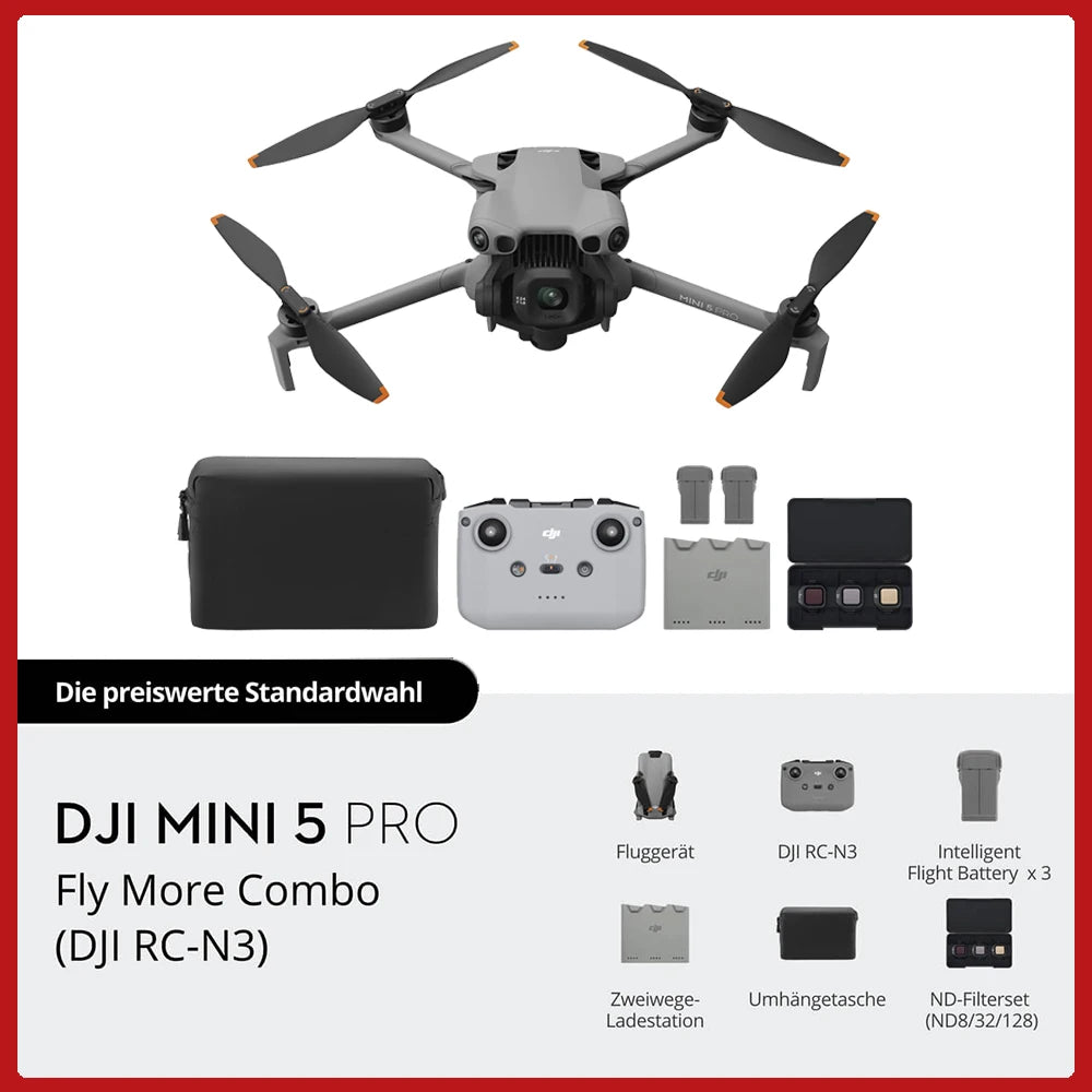 DJI Mini 5 Pro With 4K Camera And Tracking System