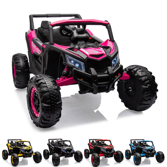 HiMISS Kids Ride On UTV With Remote Control And Dual Motor