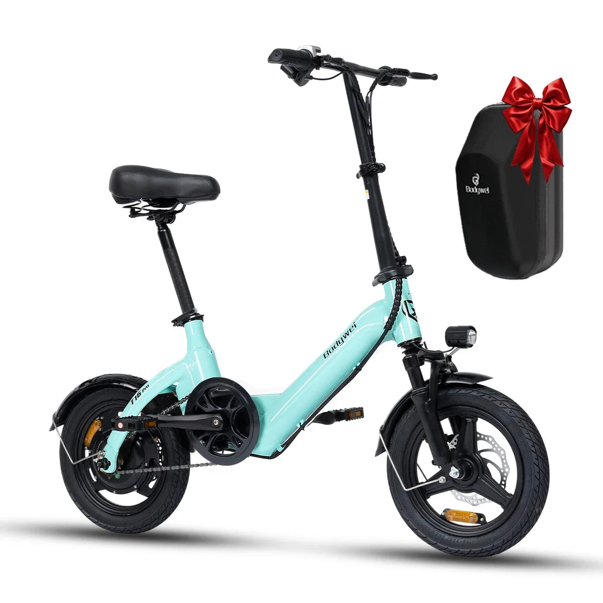 Bodywel T16pro Folding Electric Bike With Dual Disc Brakes