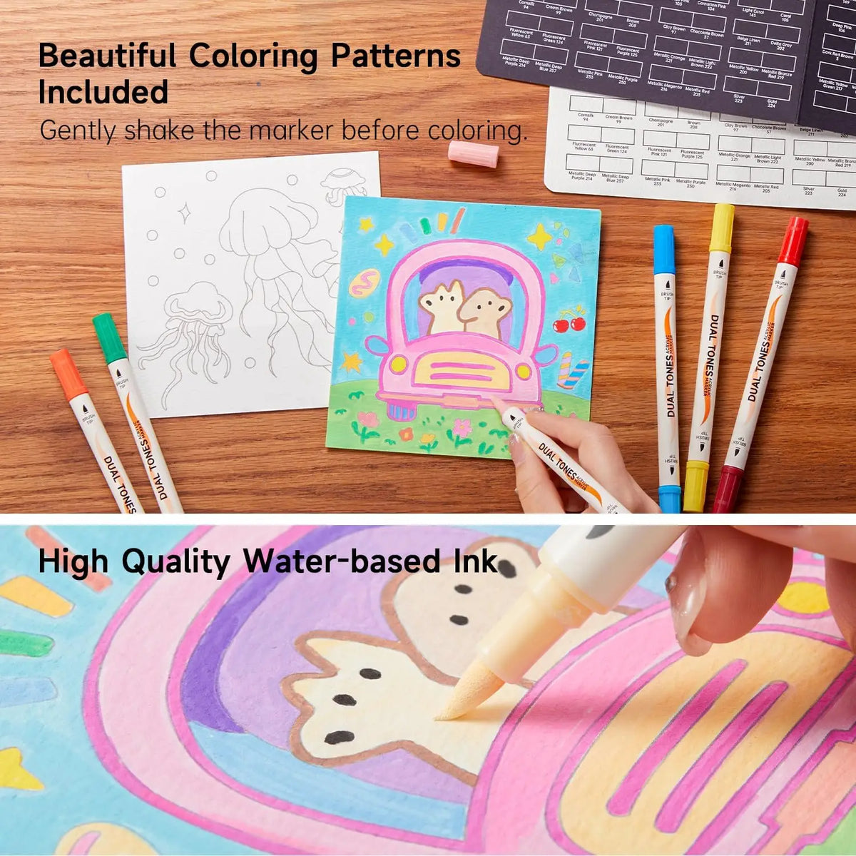 Shuttle Art Acrylic Paint Markers for Rock Painting and Crafts