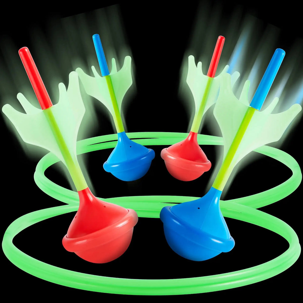 Joyfy Glow In The Dark Lawn Darts Family Game Sets