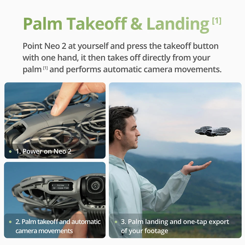 DJI Neo 2 Fly More Combo Drone With RC-N3 Controller