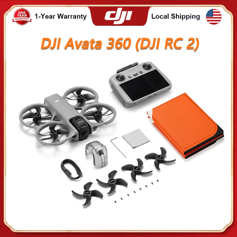 DJI Avata 360 FPV Drone With 8K Imaging And Controller