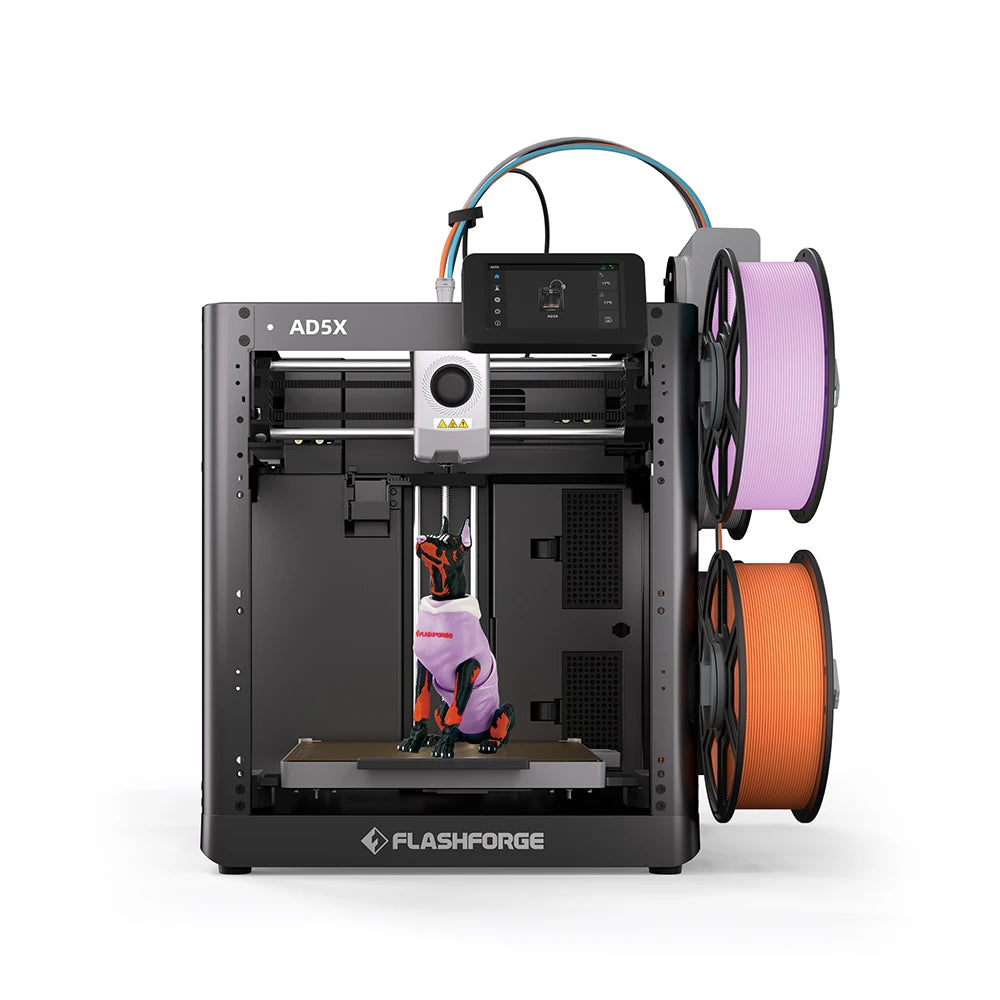 Flashforge AD5X Multi Color 3D Printer With Auto Leveling