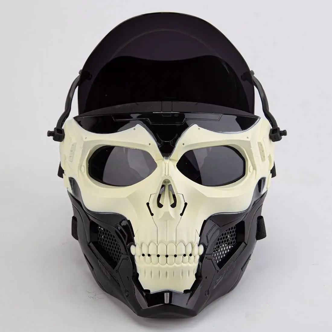 XURUYI Robot Punk Cosplay Helmet Prop For Halloween Costume Display