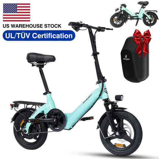 Bodywel T16Pro Foldable Electric Bike For Adults With Brushless Motor