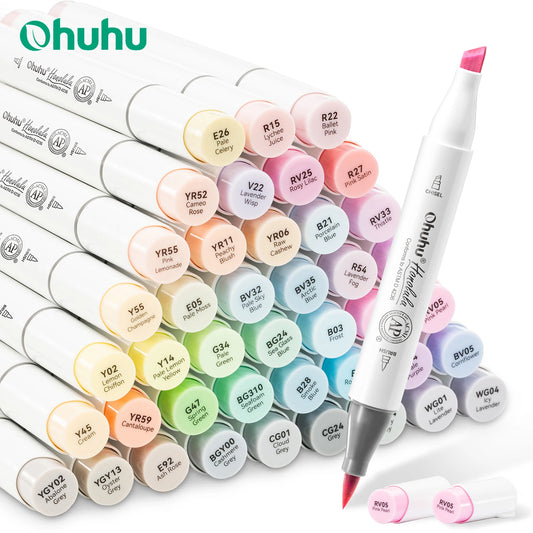 Ohuhu Honolulu Dual Tip Alcohol Markers For Sketching And Drawing