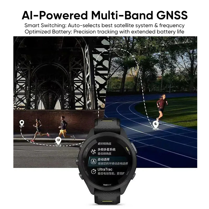 Garmin Forerunner 265 GPS Fitness Smartwatch AMOLED Display