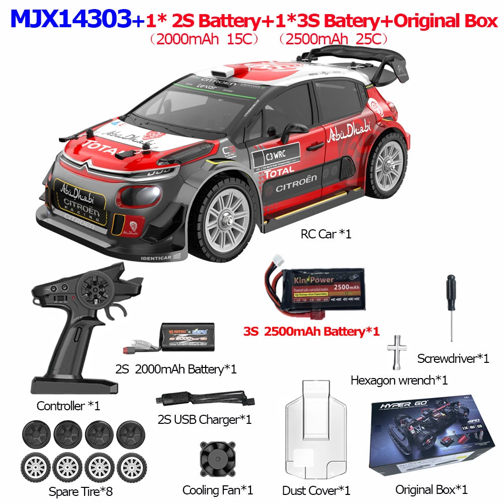 Jyscend Brushless Four Wheel Drive Off Road RC Car