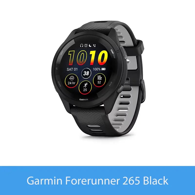 Garmin Forerunner 265 GPS Fitness Smartwatch AMOLED Display
