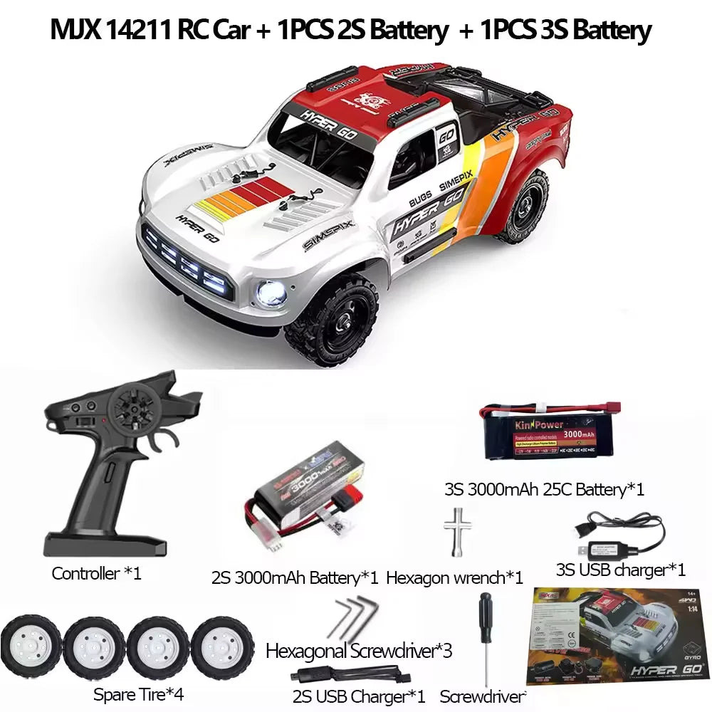MJX Hyper Go Brushless 4WD Remote Control Racing Truck