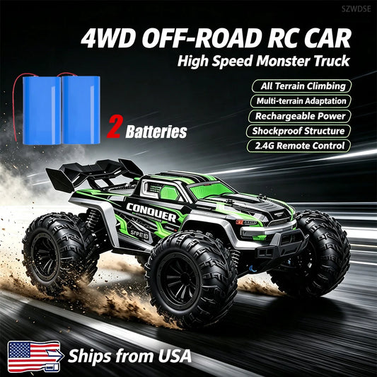 WLtoys 4WD Off Road Remote Control Monster Truck Toy