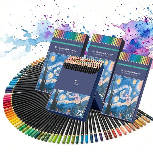Water Soluble Artist Pencils Set For Drawing And Creative Projects