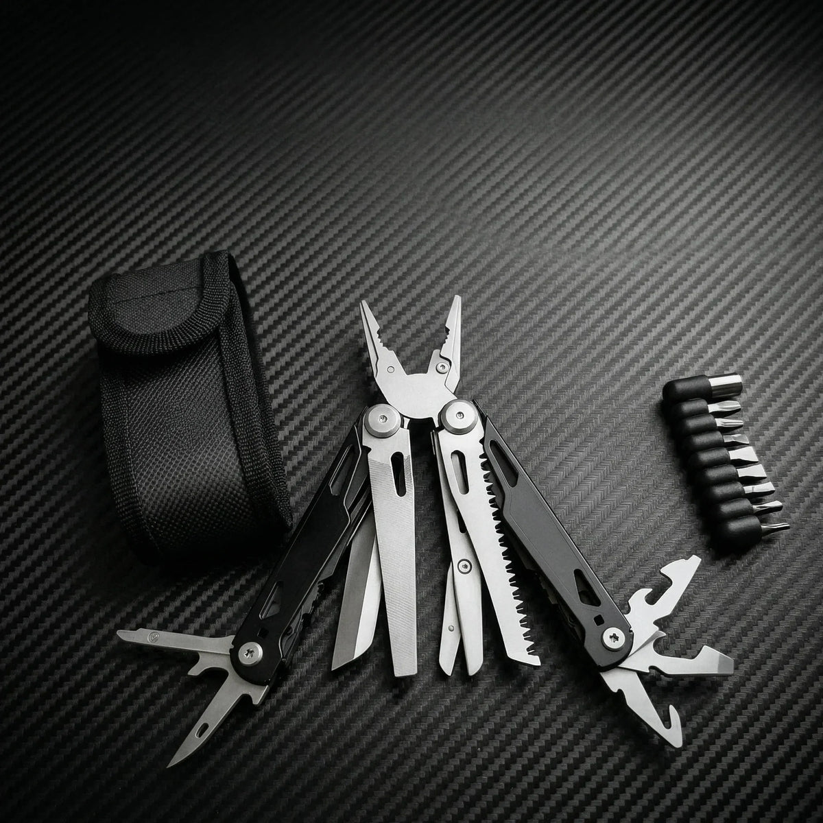 27 In 1 Multitool Pliers Stainless Steel Survival Tool