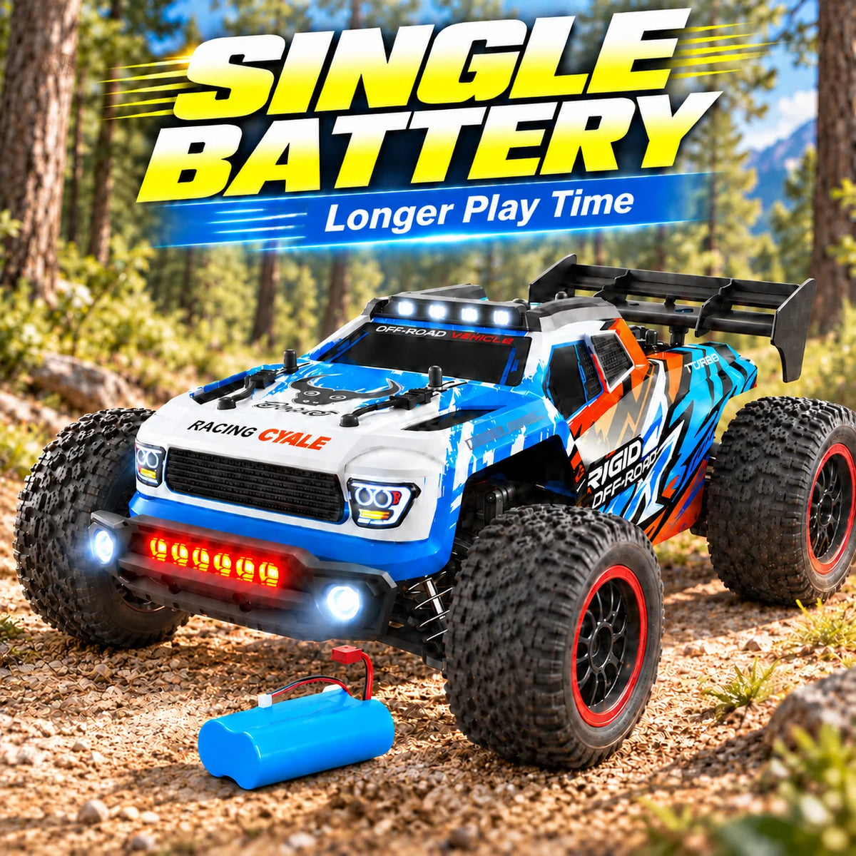 ZNLYRION Brushless RC Truck With Full Metal Gear Differential