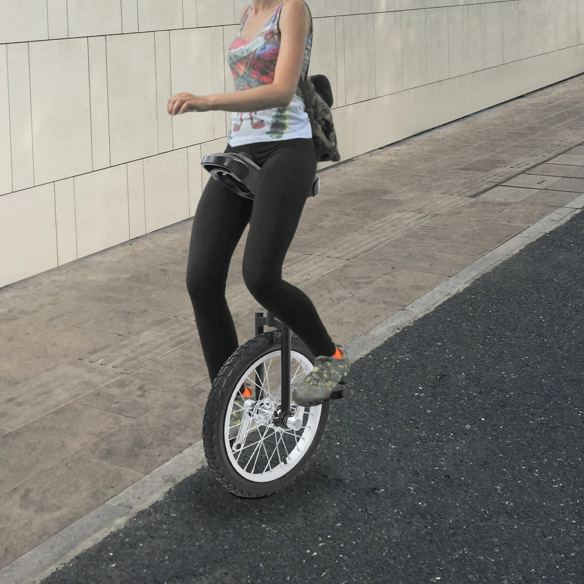 Manganese Steel Unicycle For Balance And Fitness Training