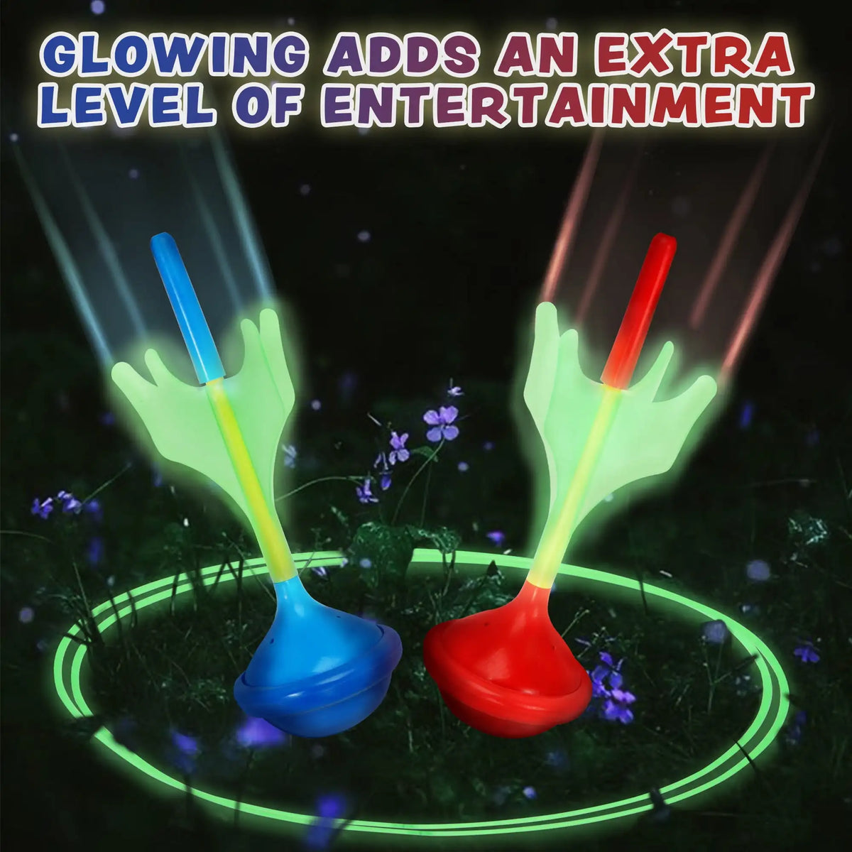 Joyfy Glow In The Dark Lawn Darts Family Game Sets
