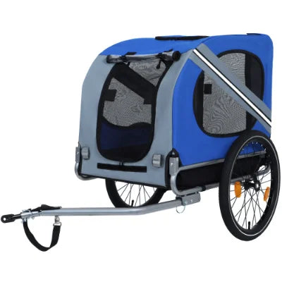 Foldable Pet Bicycle Trailer for Cycling and Outdoor Adventures