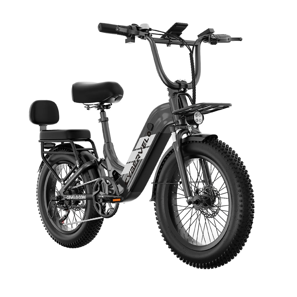 Cybervelo Electric Bike Step Through Commuter With Long Range Battery