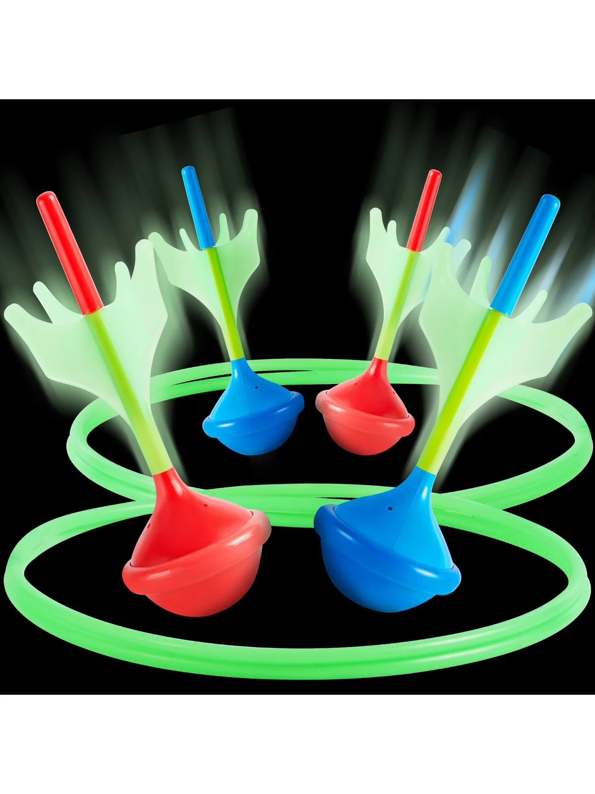 Joyfy Glow In The Dark Lawn Darts Family Game Sets