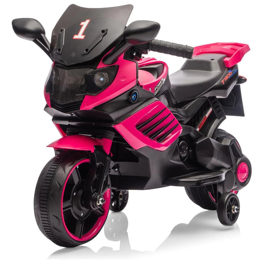 HiMISS Kids Electric Ride On Motorcycle With Lights And Music