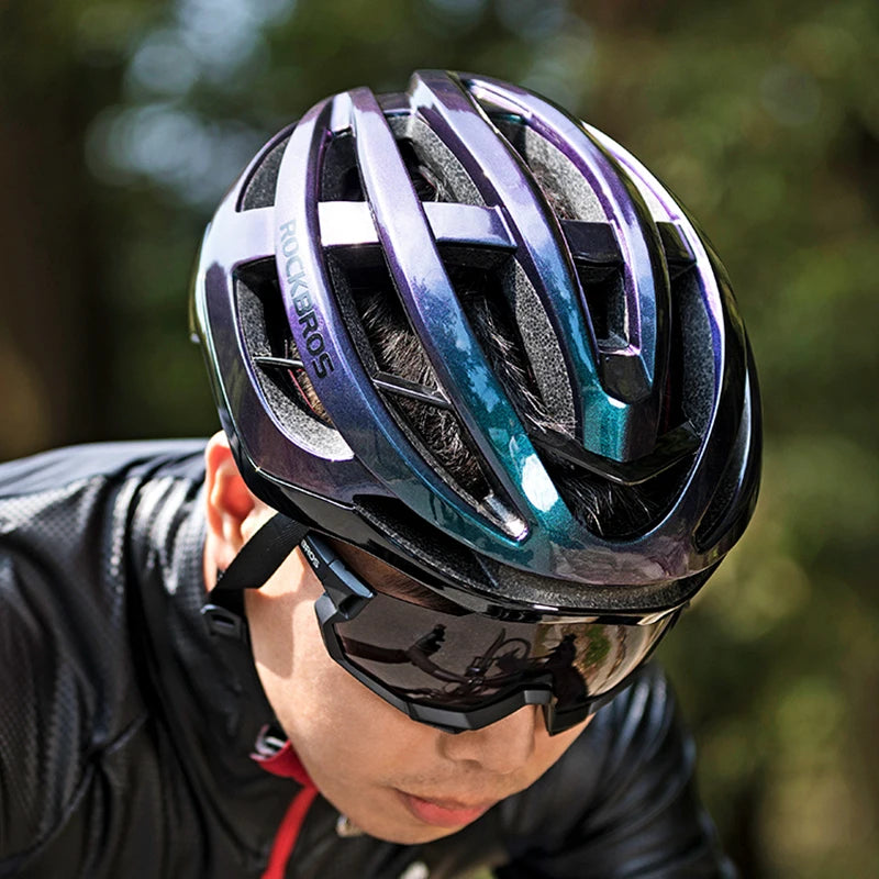 Rockbros Ultralight Road Bicycle Helmet With Shockproof Protective Design