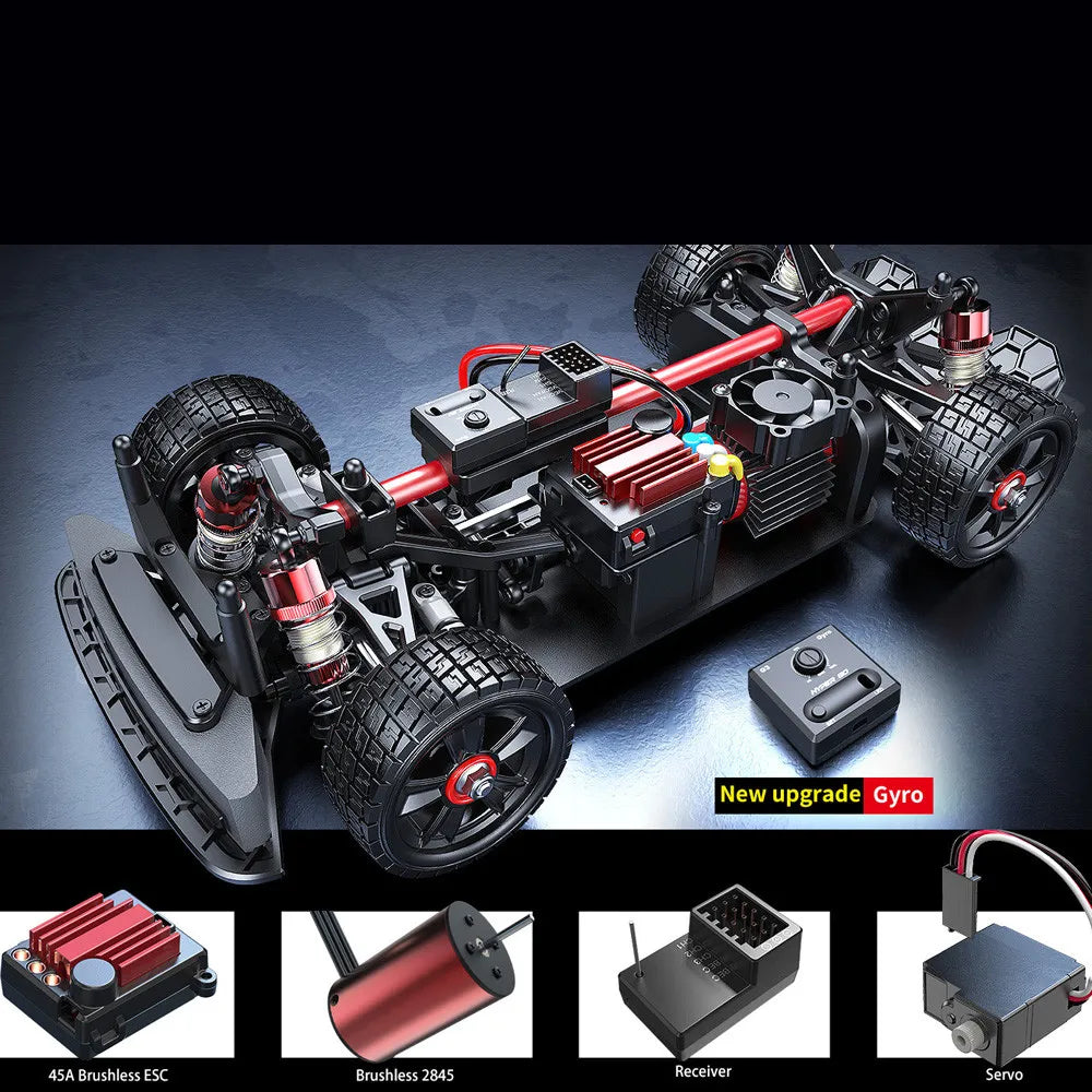 Jyscend Brushless Four Wheel Drive Off Road RC Car