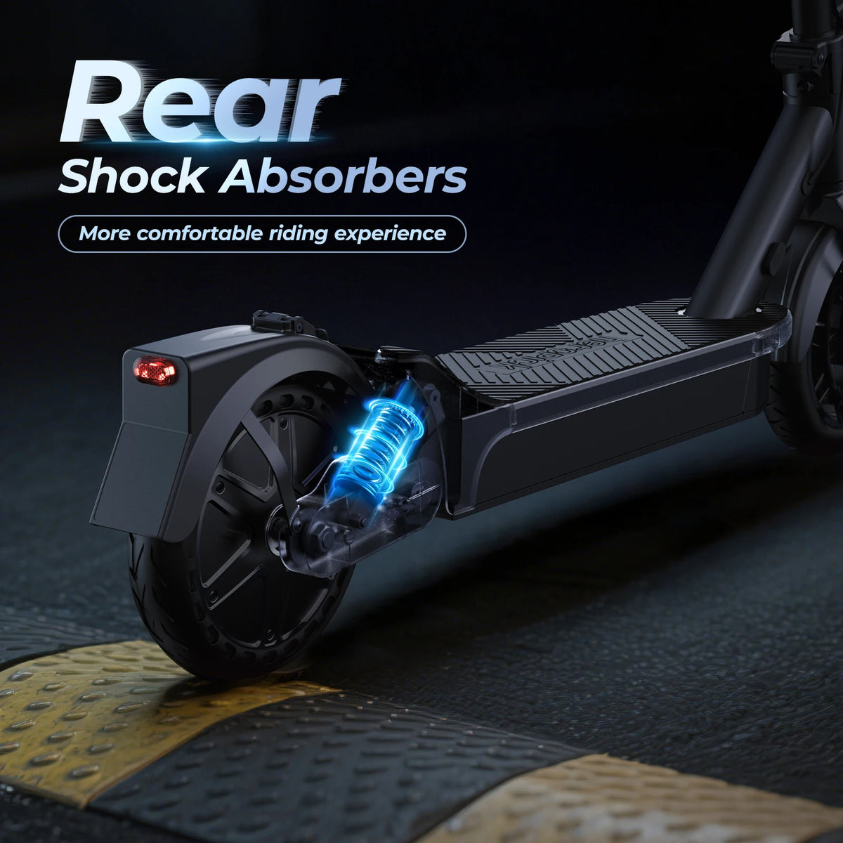 HeroPick Foldable Electric Scooter With Dual Suspension And Fast Charging