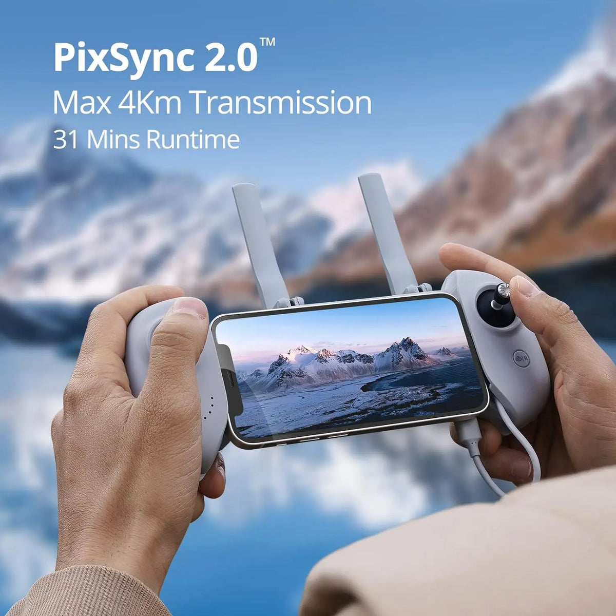 Potensic 4K GPS Drone With Single Axis Gimbal Camera