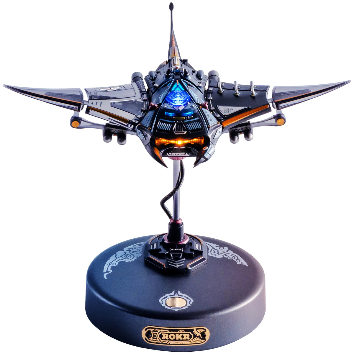 ROKR Mechanical Manta Ray 3D Metal Puzzle Dynamic Animal Model