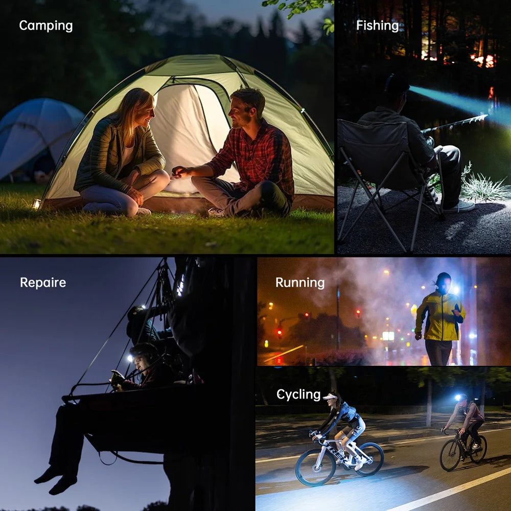 Sofirn HS42 LED Headlamp 2100 Lumens USB C Rechargeable Magnet