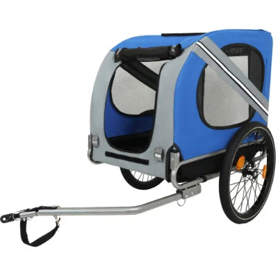Foldable Pet Bicycle Trailer for Cycling and Outdoor Adventures